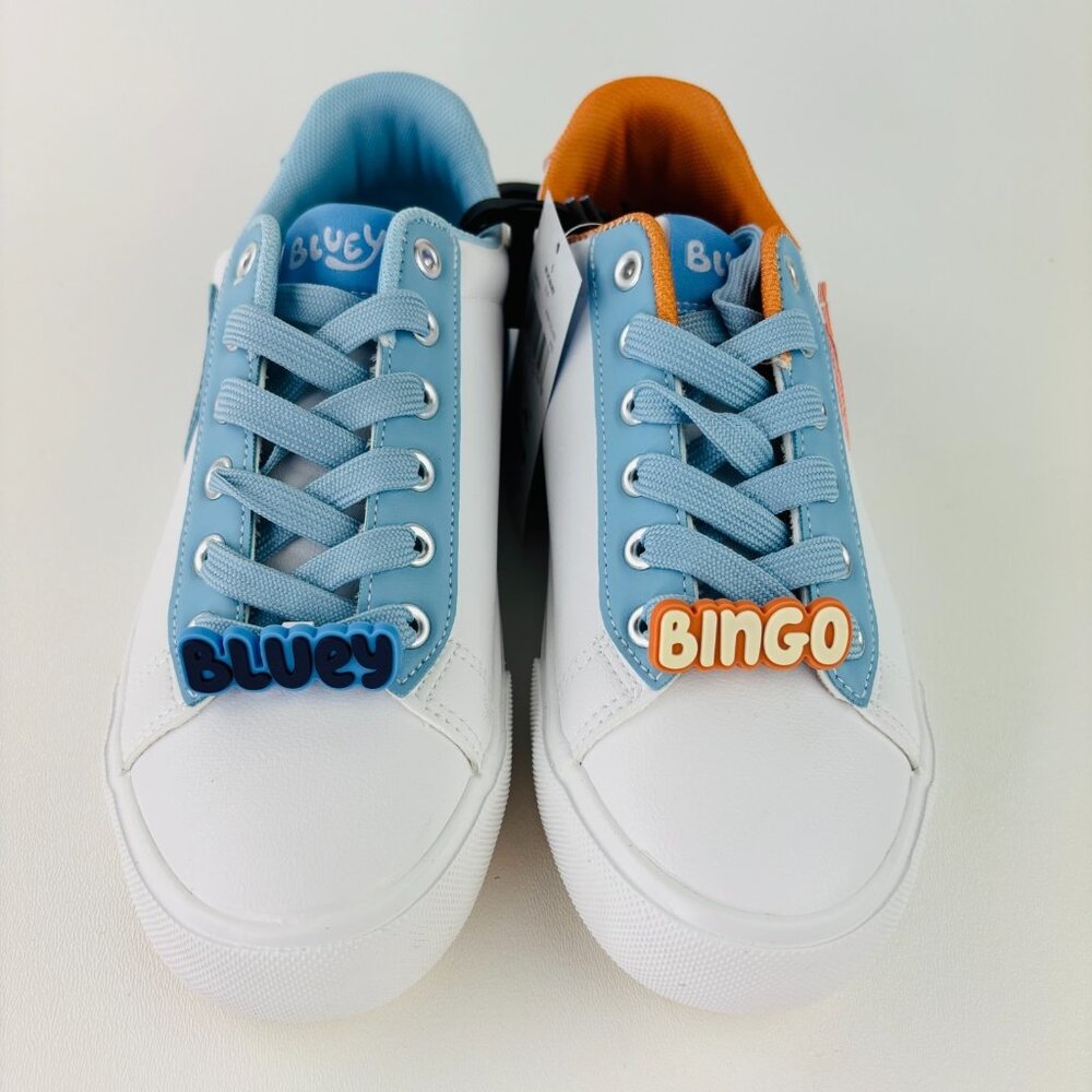 Bluey Bingo Sneaker Shoes Size 6 Womens Lace Up Footwear Low Top Ground Up